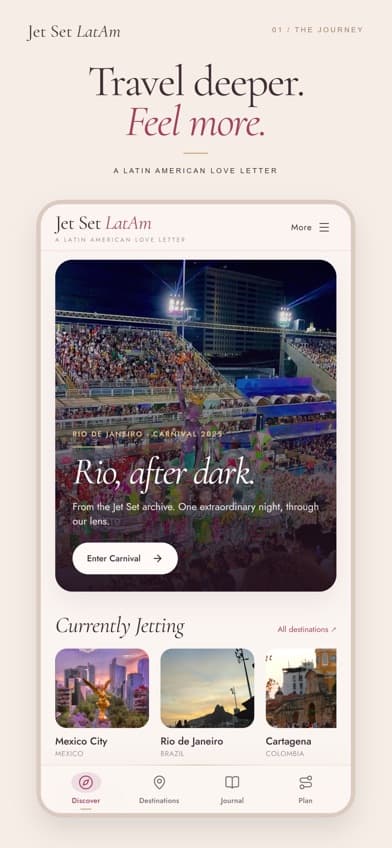 Jet Set LatAM app screenshot 1 of 4