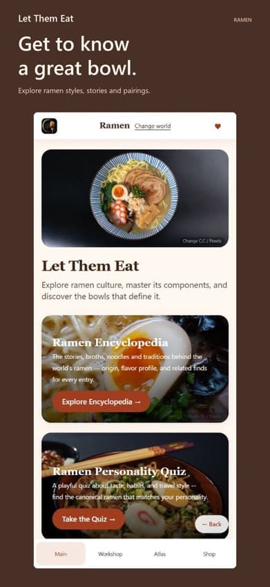 Let Them Eat app screenshot 2 of 4